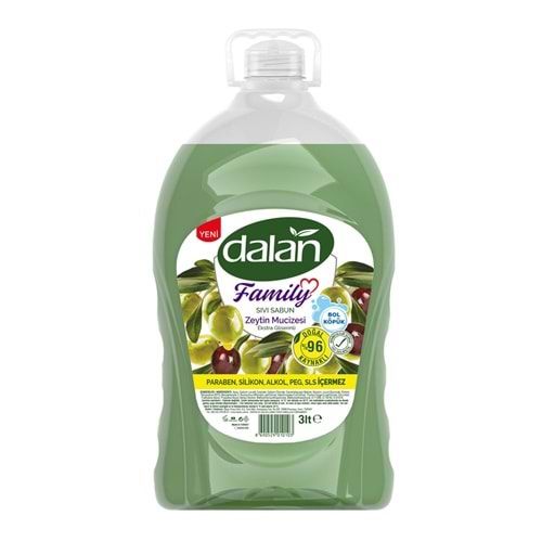 El Sabunu Sıvı 3lt Zeytinyağlı Dalan *4