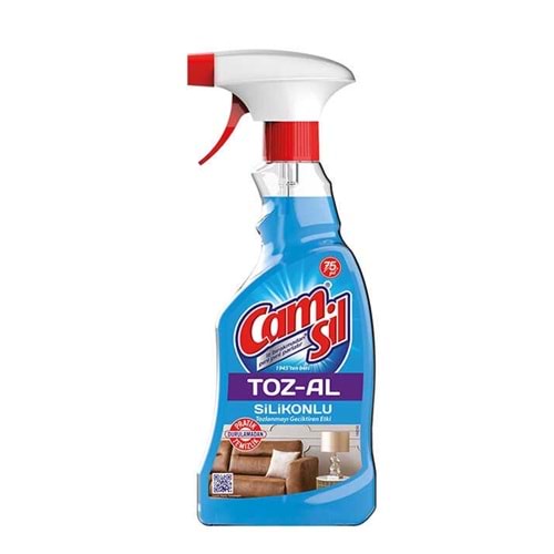 Parlatıcı & Toz İtici Sprey Silikonlu Cam 500ml Camsil *12