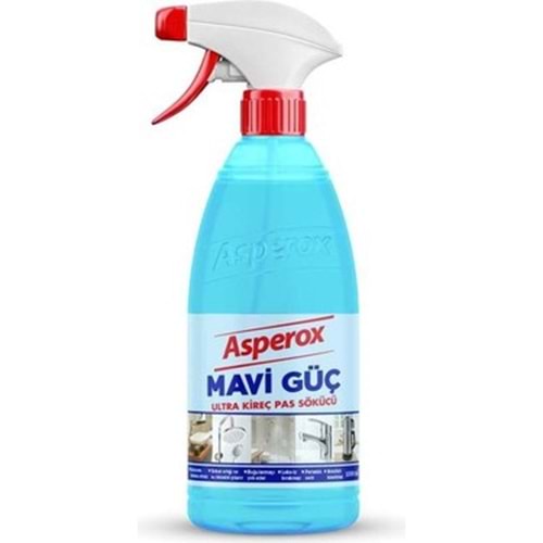 Kireç ve Pas Sökücü Sprey Mavi Güç 1000ml Asperox *12