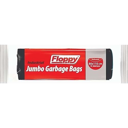 Çöp Poşeti Jumbo End. 80*110cm 600gr 10lu*20rl Floppy