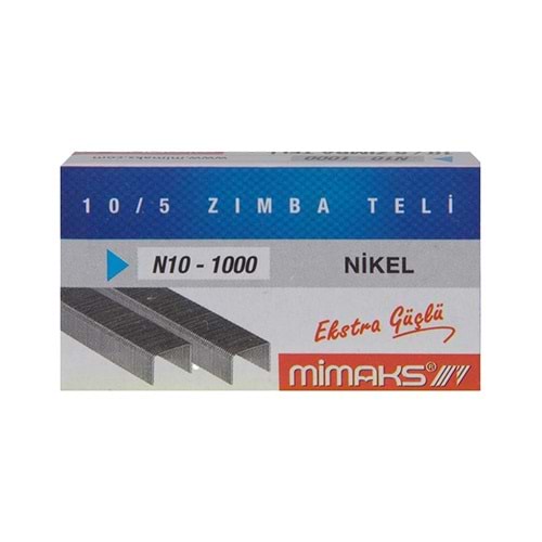 Kırt. Zımba Teli No.10 Nikel 1000li Mimaks