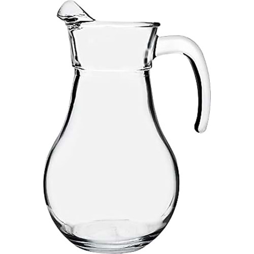 Sürahi Cam Bistro Şeffaf Kapaklı 1.8lt Paşabahçe