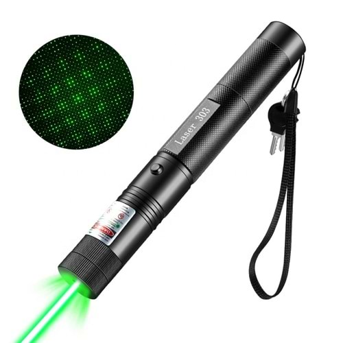 Kırt. Yeşil Kalem Lazer Pointer YF-303 Danger
