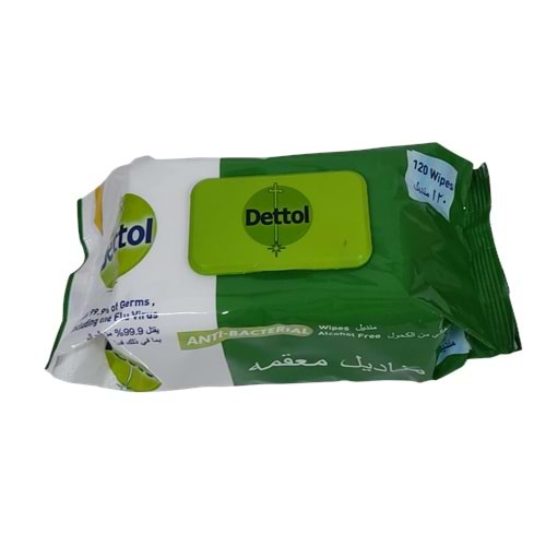Islak Mendil Antibakteriyel 120li Dettol *10
