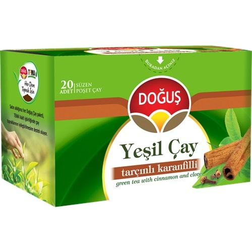 Çay Yeşil Tarçınlı Karanfilli 20li Doğuş *12