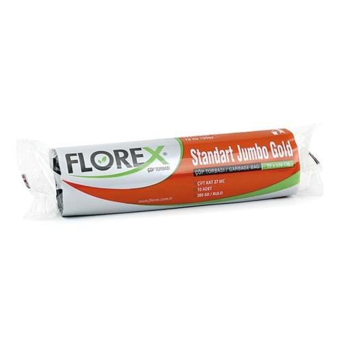 Çöp Poşeti Jumbo End. 80*110cm 300gr 10*20rl Rulo Florex