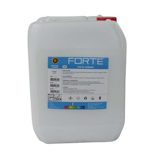 El Sabunu Sıvı 20kg Beyaz/Dove Kokulu Forte
