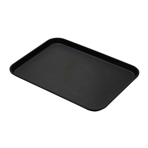 Tepsi Selform Kaymaz Dikdörtgen 37*53cm Siyah