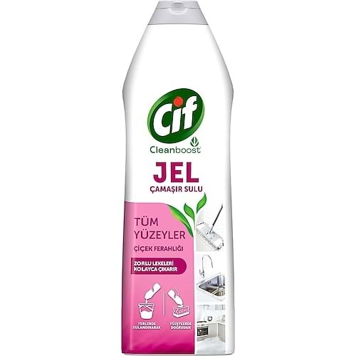Yüzey Temizleme Jel Çiçek Ferahlığı 750 ml Cif *12