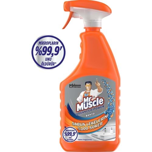 Banyo, Armatür ve Fayans Temizleyici 750ml Mr.Muscle *12