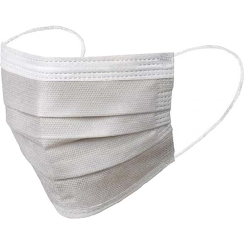 Maske Bez Telli 50li Beyaz Ekomask