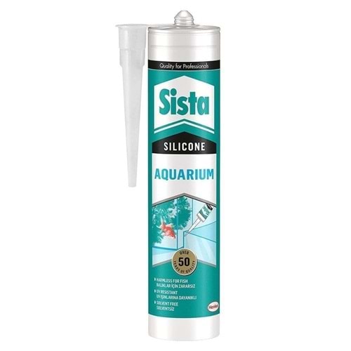 Silikon Şeffaf 350ml Tüp Akvaryum için