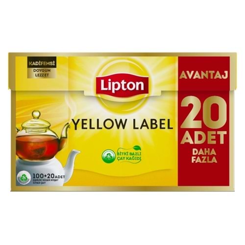 Çay Demlik Yellow Label 120li Lipton *16