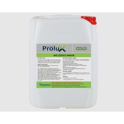 Yağ Çözücü 5kg Cold Prolux