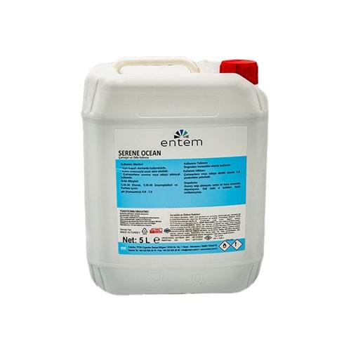 Oda ve Çamaşır Kokusu Konsantre 5kg Serene Okyanus Entem