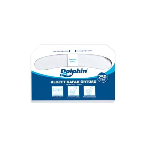 Klozet Kapak Örtüsü 250li Paket Dolphin *20