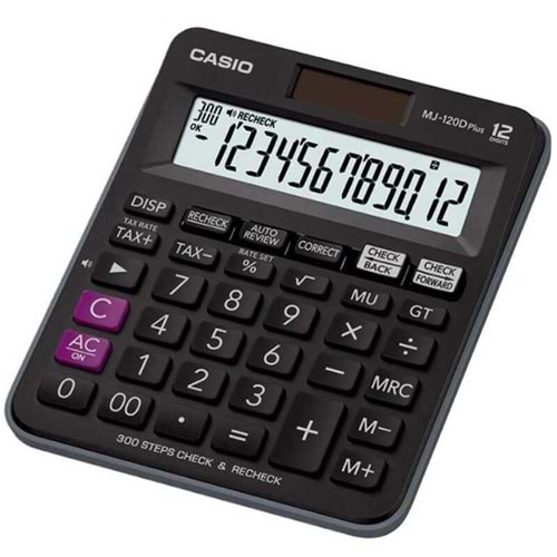Kırt. Hesap Makinası MJ-120DPlus 12Digit Casio
