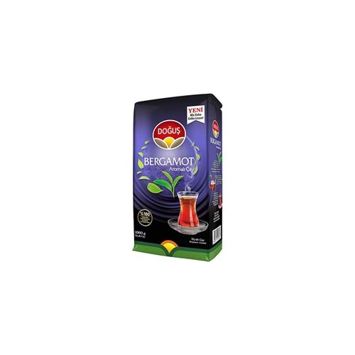 Çay Bergamot Aromalı Siyah Dökme 1000gr Doğuş *12