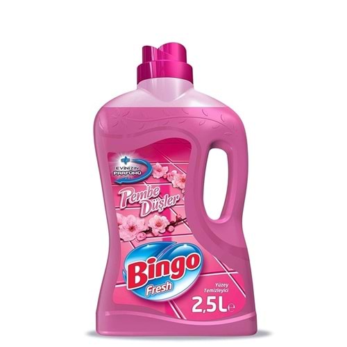Yüzey Temizleme 2.5lt Pembe Düşler Bingo *6
