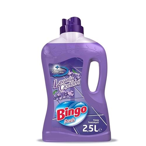 Yüzey Temizleme 2.5lt Lavanta Bingo *6