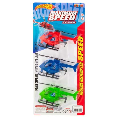 Oync. NZM-256 - 3lü Helikopter *102