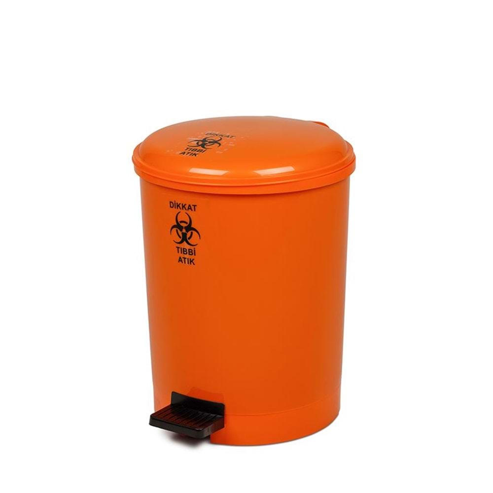Kova Çöp Tıbbı Atık Sarı 35lt