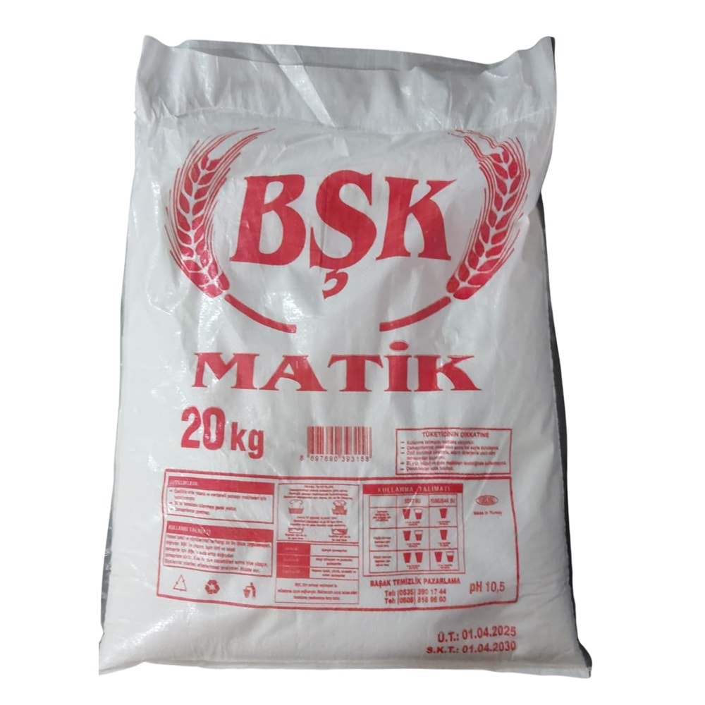 Çamaşır Deterjanı Toz Renkliler&Beyazlar 20kg Bşk