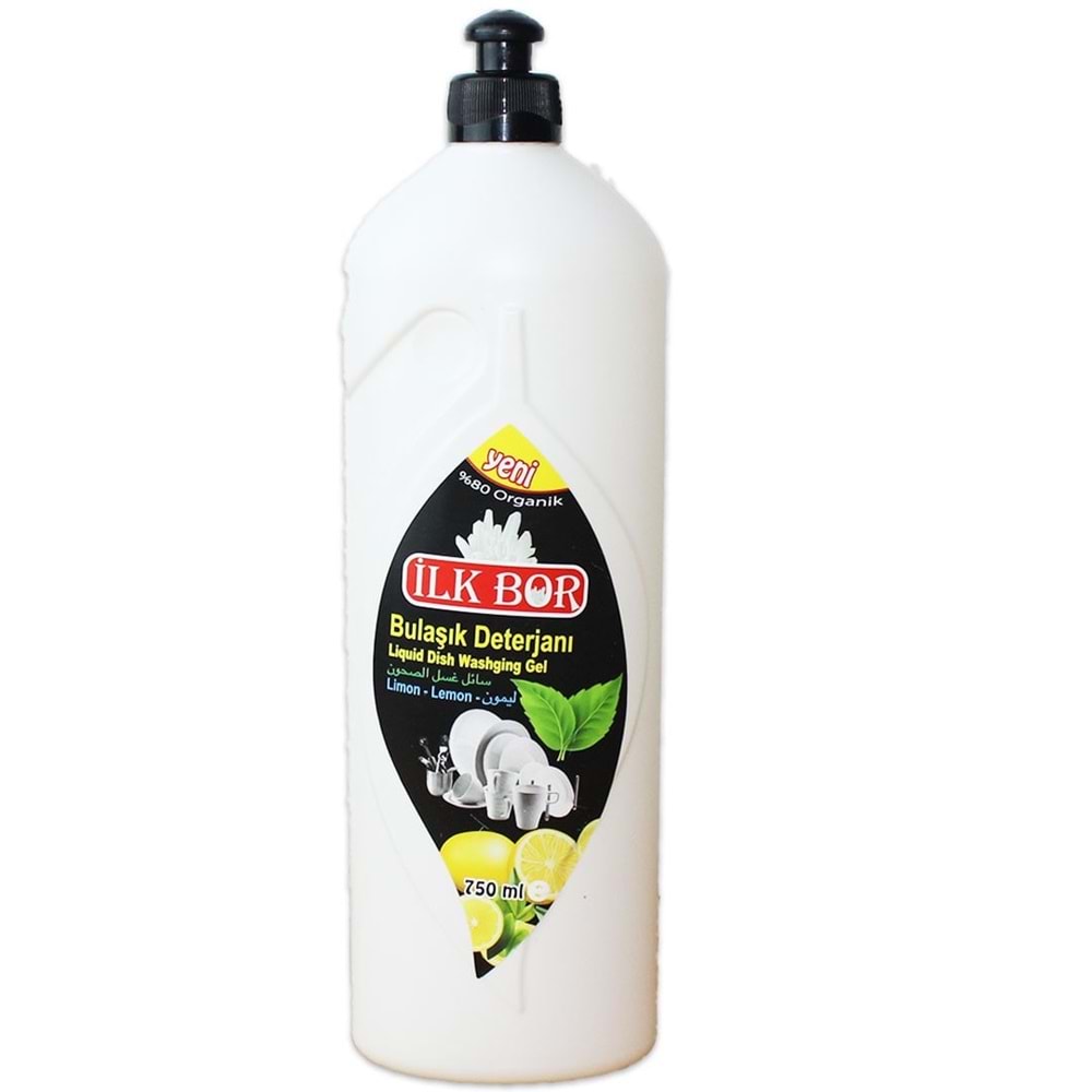 Bulaşık Deterjanı Sıvı 750ml İlkbor *16 (Yerlimal)