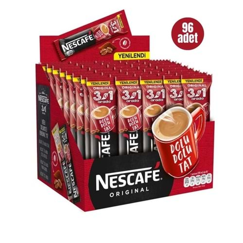 Kahve 3ü 1 arada 96lı Nescafe
