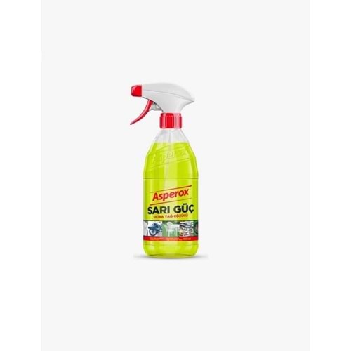 Yağ Çözücü Sarı Güç 650ml Asperox *12